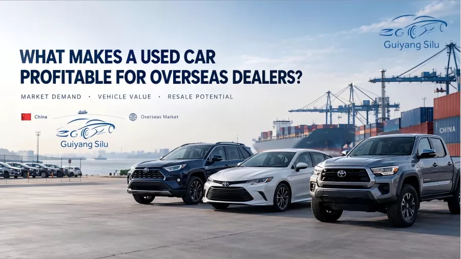 What Makes a Used Car Profitable for Overseas Dealers?