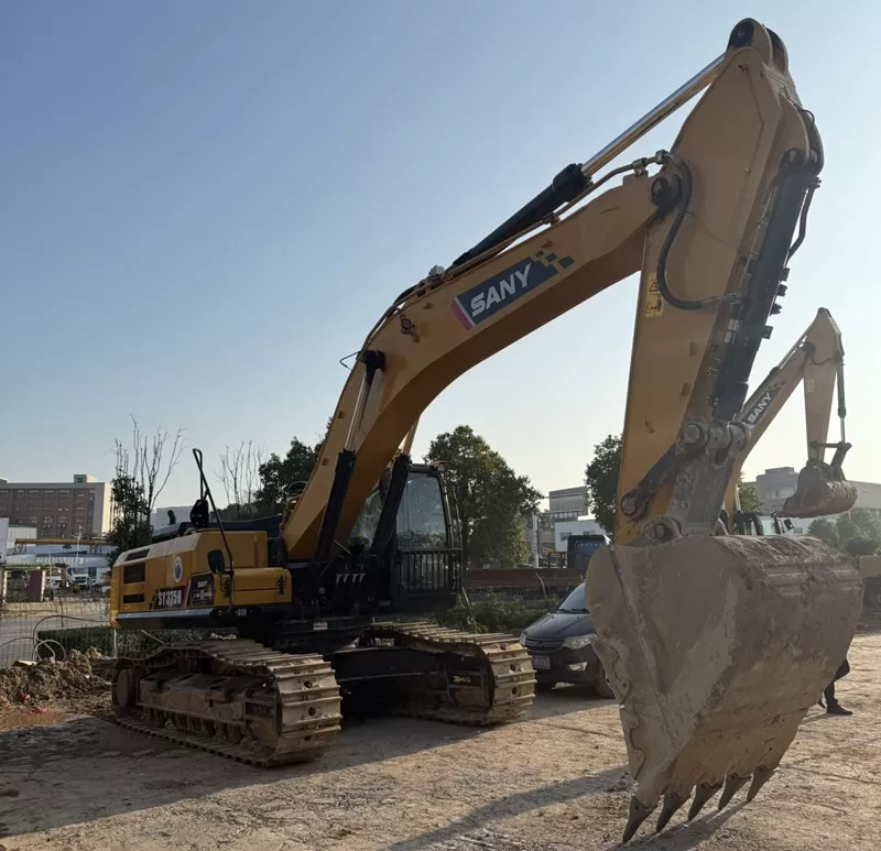 Affordable used Sany SY375H crawler excavator - perfectly meets construction needs