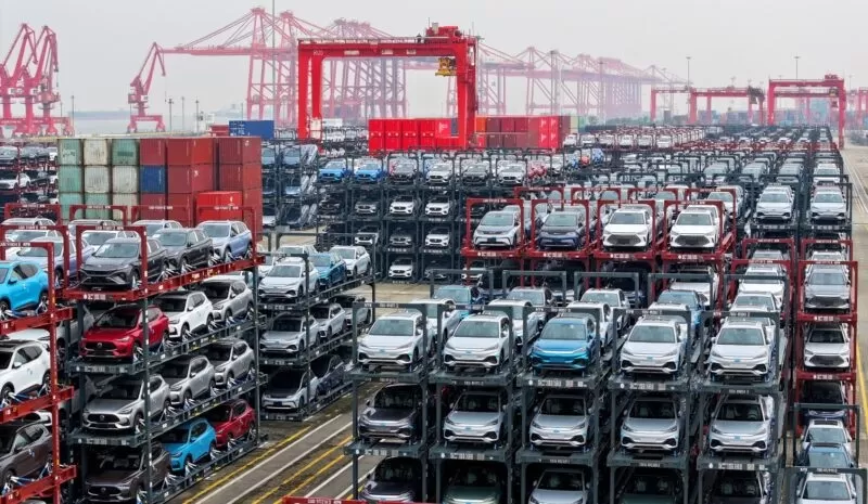La nueva política de exportación de automóviles usados de China