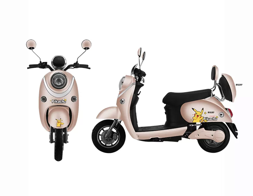 Milanese Turtle Electric Scooter and Electric Bicycle Battery-Powered