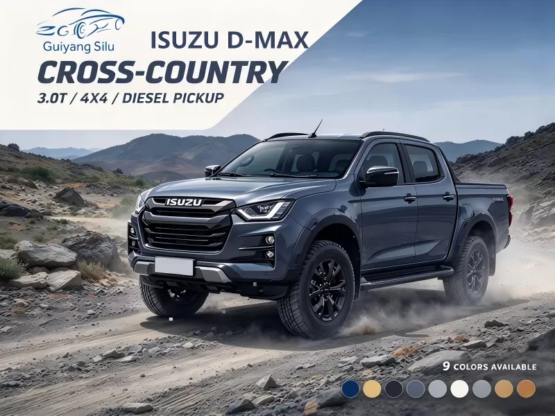 Isuzu D-MAX Cross-Country 3.0T 4X4 Diesel Pickup from China