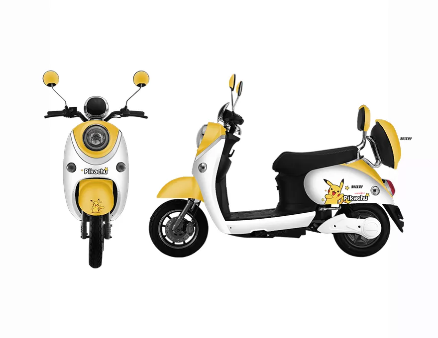 Milanese Turtle Electric Scooter and Electric Bicycle Battery-Powered