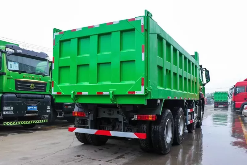 Howo N5 TX 8&times;4 dump truck China VI emission standard used dump truck for sale