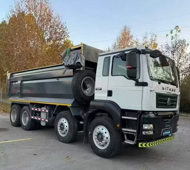 Used high-end heavy-duty engineering dump truck SITRAK G7H 8&times;4